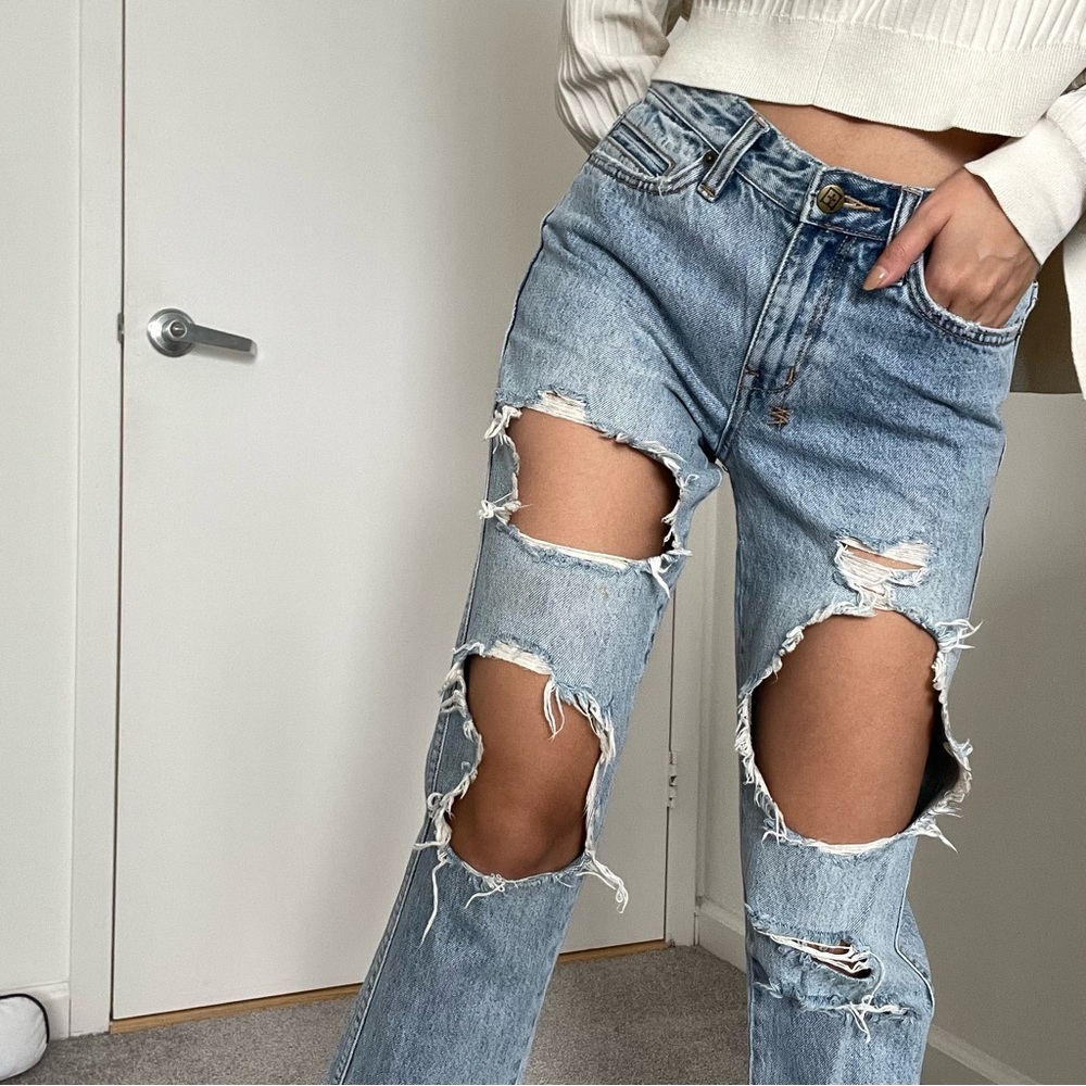 KSUBI ripped jeans